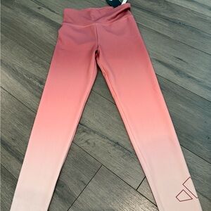 Girls Adidas Aeroready Leggings Size S 7/8